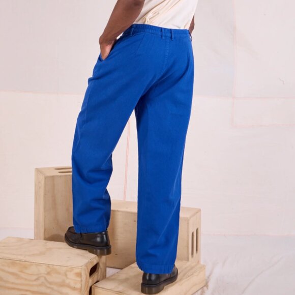NWOT Big Bud Press Heritage Trousers Royal Blue Size XL Unisex - Picture 2 of 15